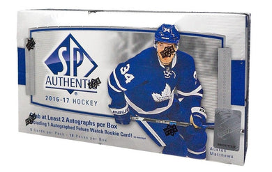 2016-17 Upper Deck SP Authentic Hockey Sealed Hobby Box - Free Shipping
