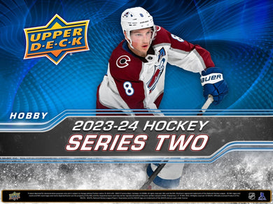 2023-24 UPPER DECK SERIES 2 HOCKEY 12 BOX (FULL CASE) BREAK #H3170 - PICK YOUR TEAM