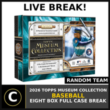 Load image into Gallery viewer, 2026 TOPPS MUSEUM COLLECTION BASEBALL 8 BOX (FULL CASE) BREAK #A3483 - RANDOM TEAMS