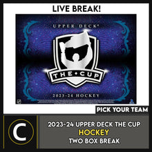 Load image into Gallery viewer, 2023-24 UPPER DECK THE CUP HOCKEY 2 BOX BREAK #H3552 - PICK YOUR TEAM