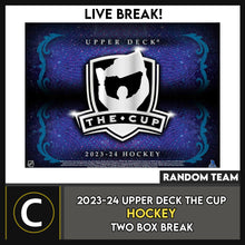 Load image into Gallery viewer, 2023-24 UPPER DECK THE CUP HOCKEY 2 BOX BREAK #H3556 - RANDOM TEAMS