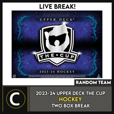 2023-24 UPPER DECK THE CUP HOCKEY 2 BOX BREAK #H3556 - RANDOM TEAMS