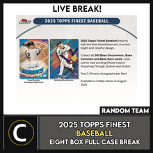 Load image into Gallery viewer, 2025 TOPPS FINEST BASEBALL 8 BOX (FULL CASE) BREAK #A3352 - RANDOM TEAMS