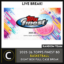 Load image into Gallery viewer, 2025-26 TOPPS FINEST BASKETBALL BREAKERS DELIGHT 8 BOX (FULL CASE) BREAK #B3262 - RANDOM TEAMS