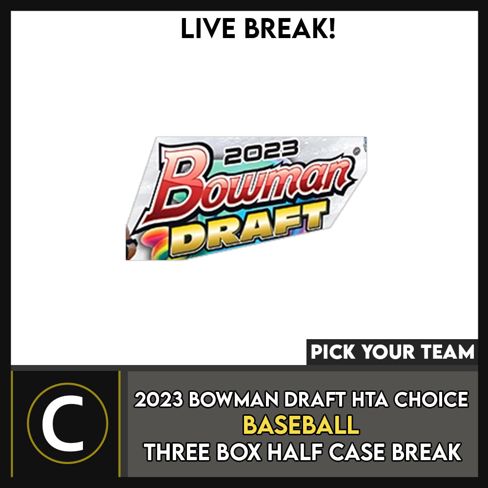 RELEASE DAY : 2023 Bowman Draft HTA/Choice Baseball Case RANDOM