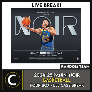 2024-25 PANINI NOIR BASKETBALL 1 BOX BREAK #B3230 - RANDOM TEAMS