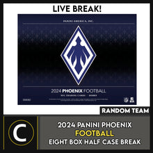 Load image into Gallery viewer, 2024 PANINI PHOENIX FOOTBALL 8 BOX (HALF CASE) BREAK #F3290 - RANDOM TEAMS
