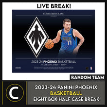 Load image into Gallery viewer, 2023-24 PANINI PHOENIX BASKETBALL 8 BOX (HALF CASE) BREAK #B3134 - RANDOM TEAMS