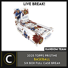 Load image into Gallery viewer, 2025 TOPPS PRISTINE BASEBALL 6 BOX (FULL CASE) BREAK #A3398 - RANDOM TEAMS
