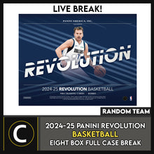 Load image into Gallery viewer, 2024-25 PANINI REVOLUTION BASKETBALL 8 BOX (CASE) BREAK #B3203 - RANDOM TEAMS