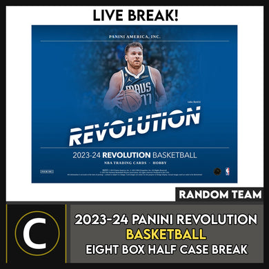 2023-24 PANINI REVOLUTION BASKETBALL 8 BOX (INNER CASE) BREAK #B3067 - RANDOM TEAMS