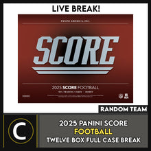 Load image into Gallery viewer, 2025 PANINI SCORE FOOTBALL 3 BOX BREAK #F3304 - RANDOM TEAMS