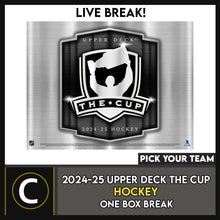 Load image into Gallery viewer, 2024-25 UPPER DECK THE CUP HOCKEY 1 BOX BREAK #H3684 - PICK YOUR TEAM