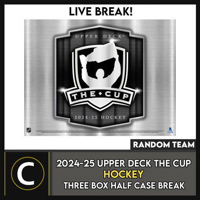 2024-25 UPPER DECK THE CUP HOCKEY 1 BOX BREAK #H3687 - RANDOM TEAM