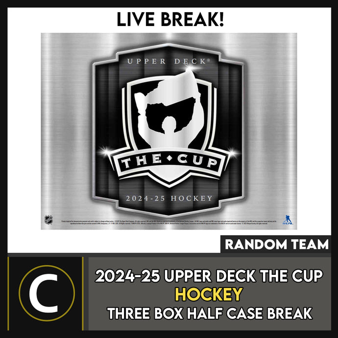 2024-25 UPPER DECK THE CUP HOCKEY 1 BOX BREAK #H3687 - RANDOM TEAM