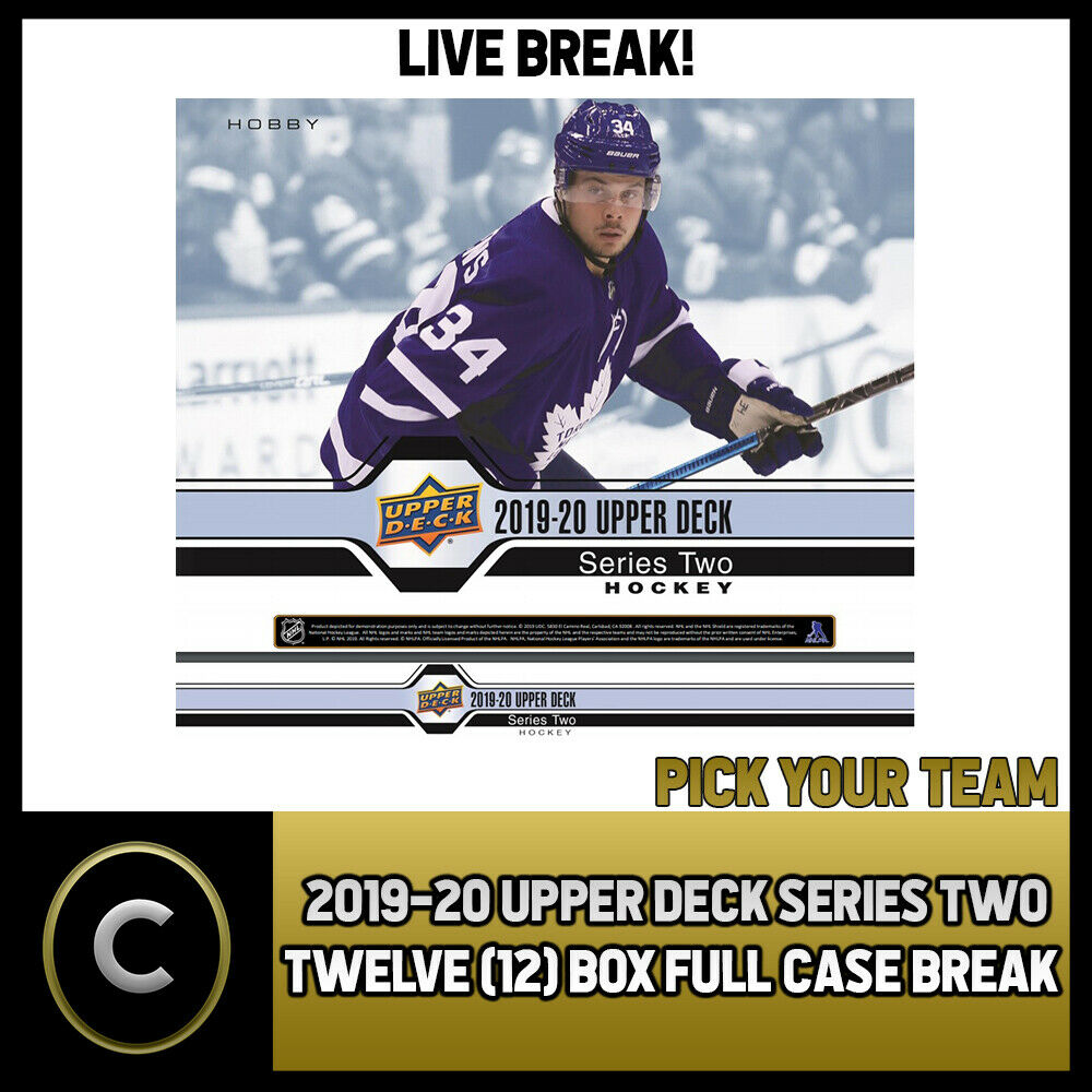 2019-20 Upper Deck series 2 store Hockey