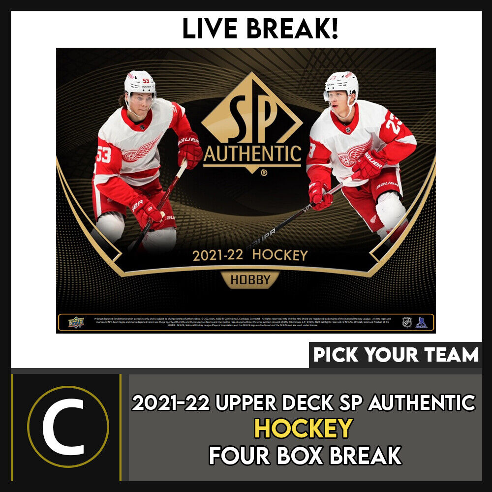 Upper deck sp authentic hot sale hockey