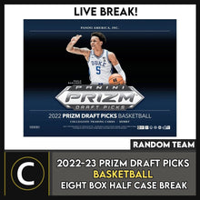 Load image into Gallery viewer, 2022-23 PRIZM DRAFT BASKETBALL 8 BOX (HALF CASE) BREAK #B907 - RANDOM TEAMS
