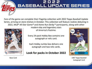 2022 Topps Update Series Baseball Hobby Box - Free Shipping