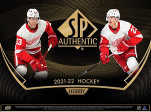 2021/22 Upper Deck SP Authentic Hockey Sealed Hobby Box - Free Shipping
