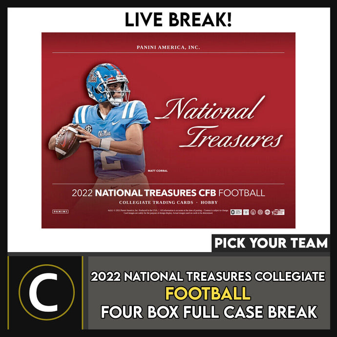 : 2022 Panini National Treasures Collegiate College