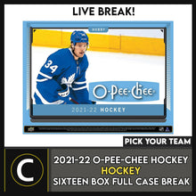 Load image into Gallery viewer, 2021-22 OPC HOCKEY 8 BOX (HALF CASE) BREAK #H1377 - PICK YOUR TEAM
